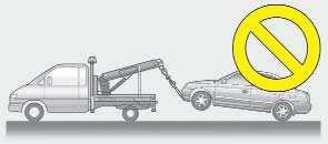 Att bärga/bogsera Optima Hybrid Electric Vehicle skiljer sig inte från bärgning/bogsering av en konventionell framhjulsdriven bil, förutom att inget av däcken ska vara