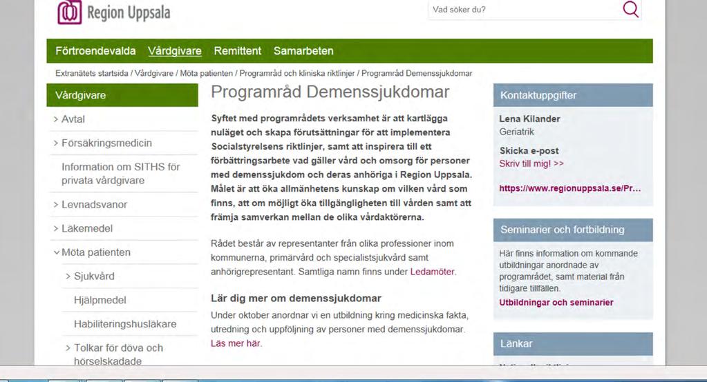 6. Programrådet och nästa utbildning www.