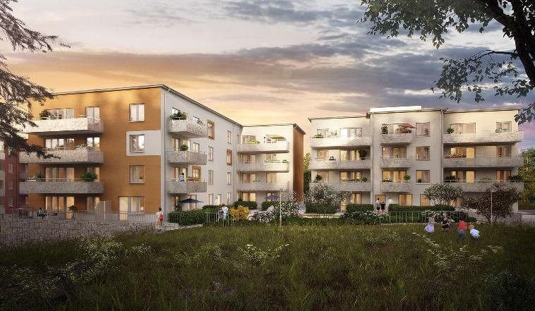 fastighetsförsäljningar 6 - - Svedmyra, Enskede, Stockholm, 66 bostäder Stabil efterfrågan Stark försäljning Positiv utveckling och