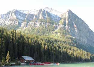 Sent på eftermiddagen/kvällen åker vi upp till Fairmont Banff Spring resort, ett av världens mest kända hotell med anor från 1800-talet.