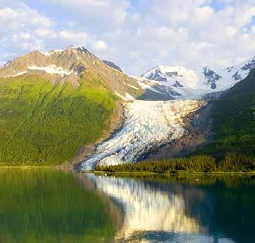 27 maj Skagway, Alaska Fartyget glider nu in i Skagway-hamnen, som ligger vid foten av White Pass.