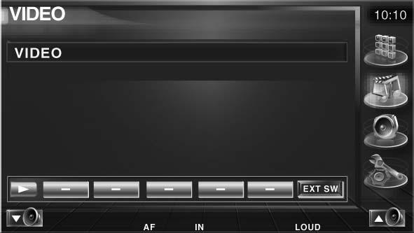 NAV NAV NAV Titta på video Funktioner när Easy control-panelen visas Visar en flytande kontrollpanel på skärmen.