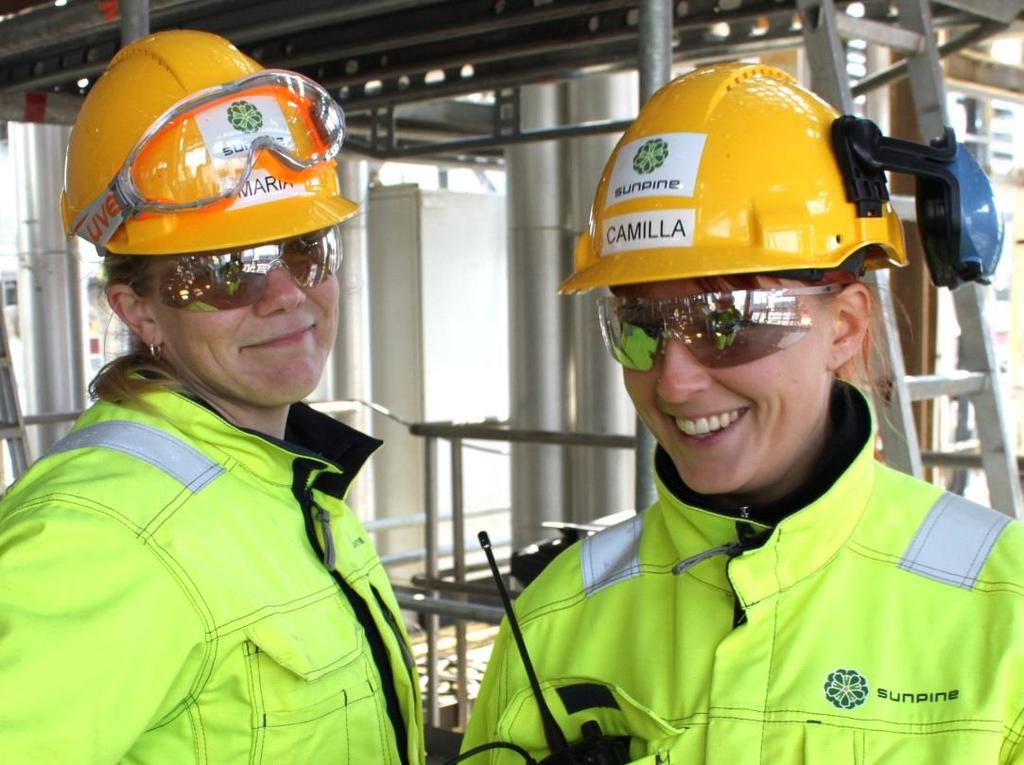 SunPine i Piteå Bildades 2006 och ägs av Sveaskog, Södra skogsägarna, Preem, KIRAM och Lawter Först i världen med att utvinna