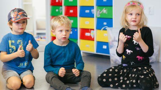 FÖRSKOLA FÖRSKOLA Östra Göinge har en väl utbyggd förskola och placering kan erbjudas inom fyra månader från och med att barnet fyllt ett år.