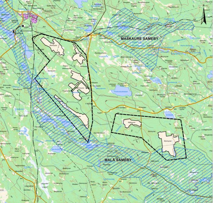 6. LOKALISERING OCH OMRÅDESBESKRIVNING Under hösten 2015 har Skellefteå Kraft låtit utföra undersökningar av terresta och akvatiska naturvärden.