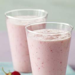 Havresmoothie 1 PORTION 1 ½ dl färdigblandad Alfamino 2 msk havregryn 1 liten banan alt. 1 dl fruktpuré Mixa alla ingredienser till slät konsistens. Servera!