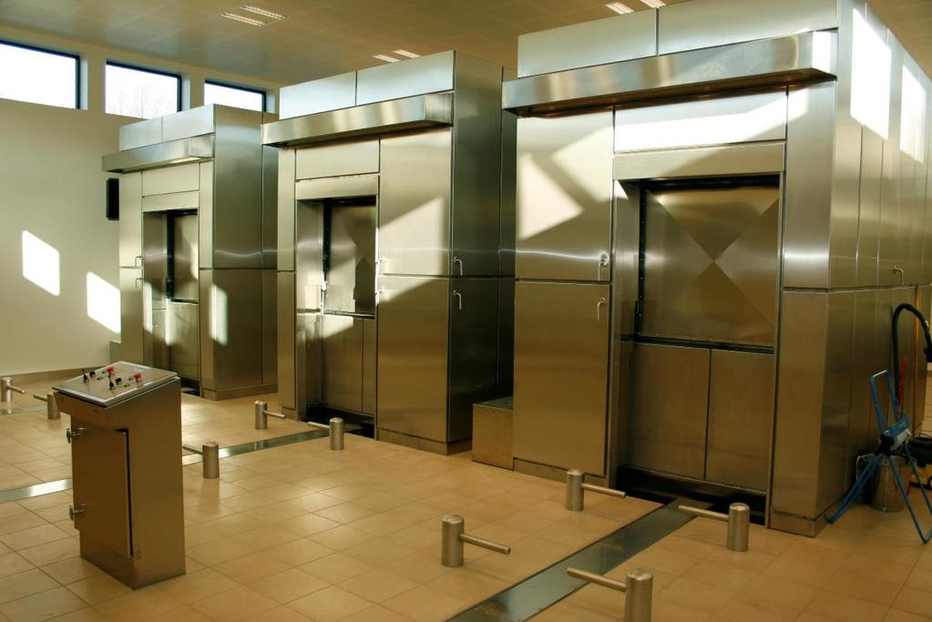 Till en modern krematorieanläggning hör en datoriserad mät-, styr- och regleranläggning. Styrning, övervakning och reglering sker via en PLC 15, en programmerbar dator i industriutförande.