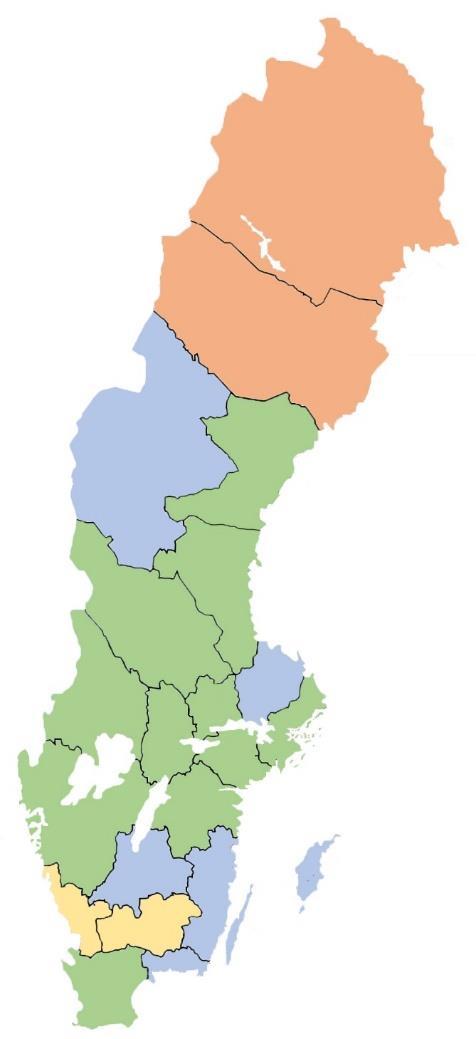 5.2. Kremationsfrekvens Internationellt sett har Sverige en hög kremationsfrekvens även om den varierar inom landet från cirka 51 till 85 procent.