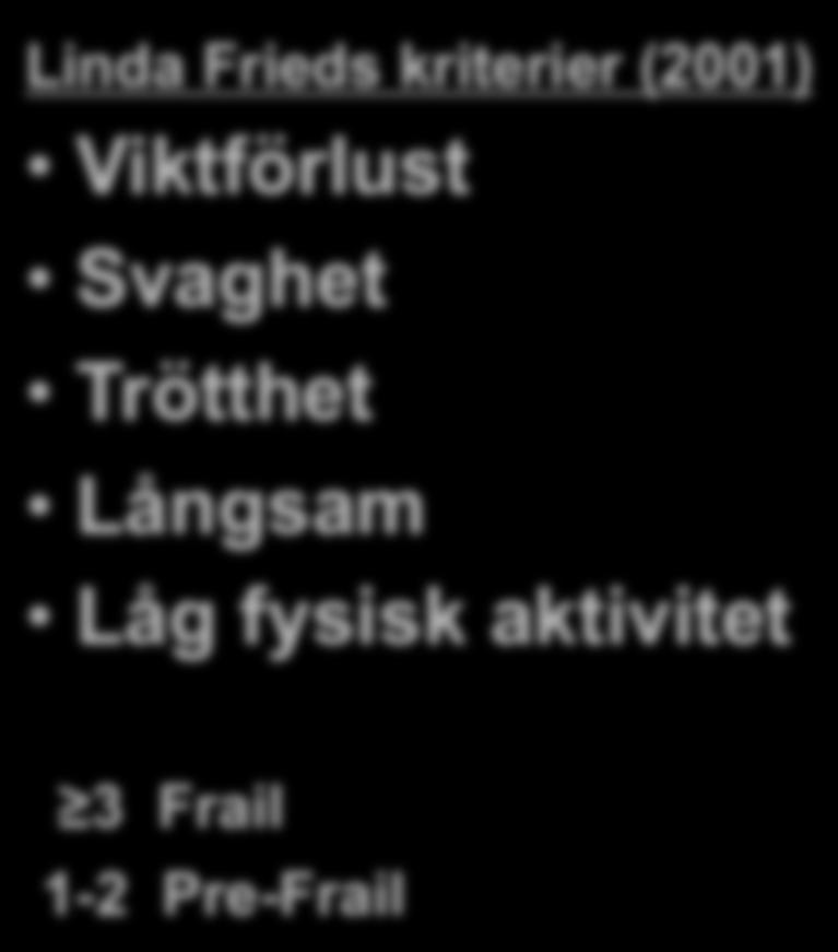 Vad är frailty/skörhet?