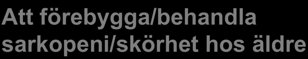 Att förebygga/behandla