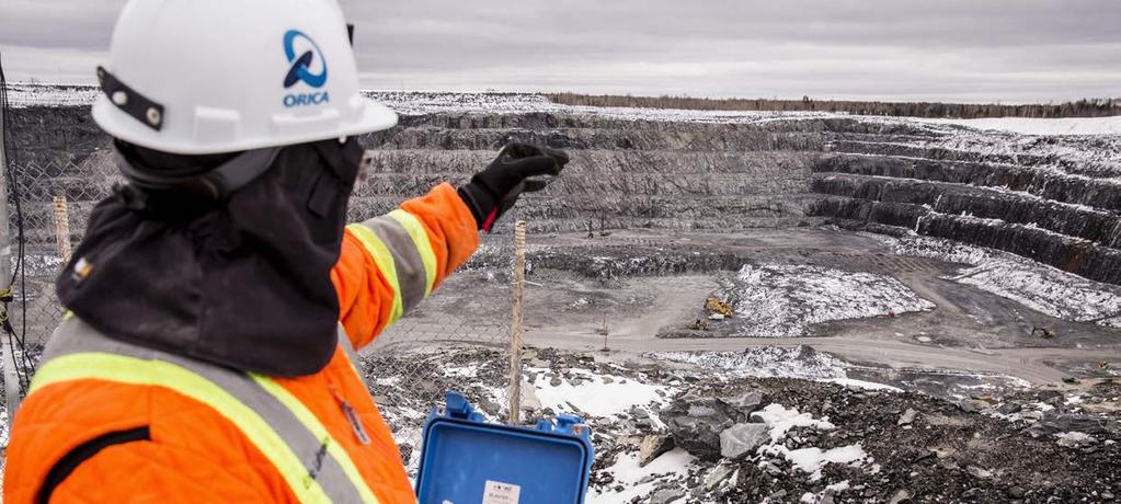 SPRÄNGKURS ORICA SWEDEN AB - SÅ KLART Orica Sweden AB började redan 1932 att ge kurser för bergsprängare i syfte att öka kunskapen om och förståelsen för