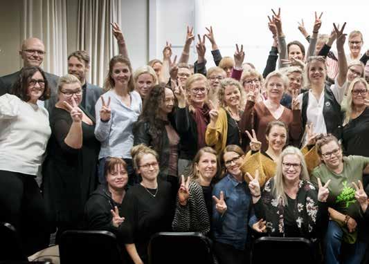EN PROFESSION - EN ORGANISATION FOTO: Elisabeth Ubbe PRESSMEDDELANDE 2018-11-14 Svenska Barnmorskeförbundet blir en självständig del av fackförbundet SRAT Idag 14 november 2018