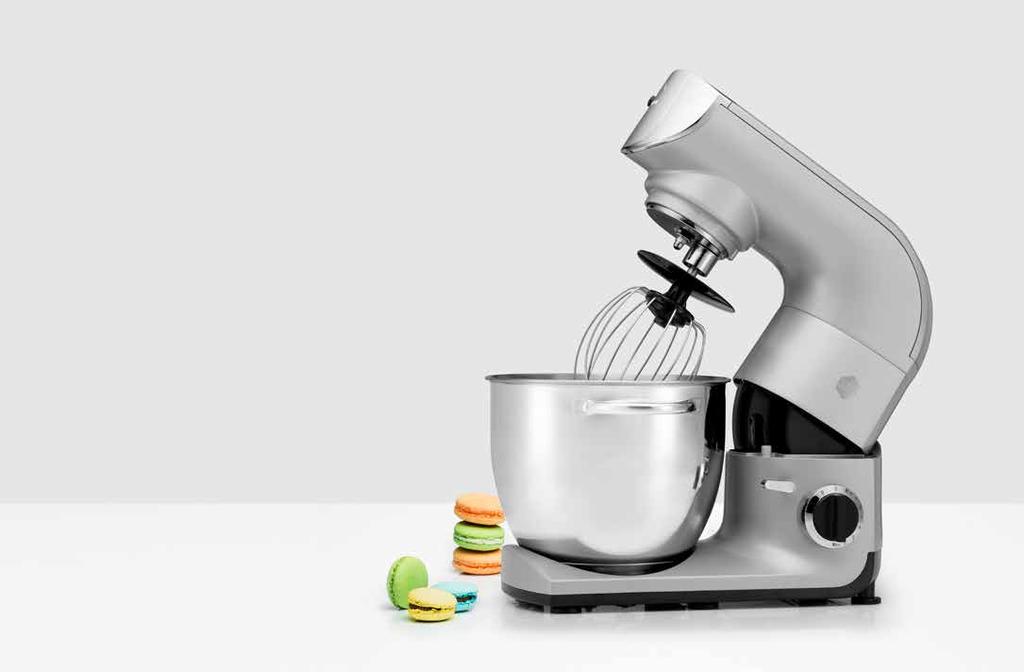 MATLAGNING Köksmaskiner Köksmaskiner MATLAGNING Kitchen Machine Hero 1500 W Kitchen Machine Hero 1200 W Köksmaskin i gjuten aluminium Bunke 5,5 l i rostfritt stål 3 uttag för OBH Nordica