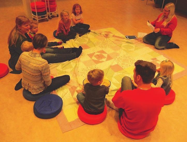 För de allra minsta Baby och barnrytmik under ledning av Lena Jaremo Torsdagar 8/2, 15/2, 8/3, 22/3, 12/4, 19/4 samt 3/5 13.00-13.45 0-12 mån.