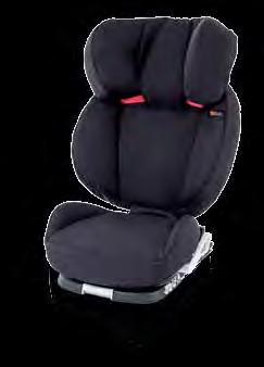 The child seats feature variability and numerous setting options to adapt them to the changing storlek of your children.