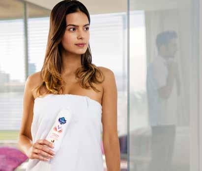 Affärsområde Personal Care Feminine Care Nya Saba Cuidado-V Intimate Care-serien Essity är marknadsledare i Latinamerika och lanseringen av nya Saba Cuidado är ännu ett sätt att ytterligare stärka