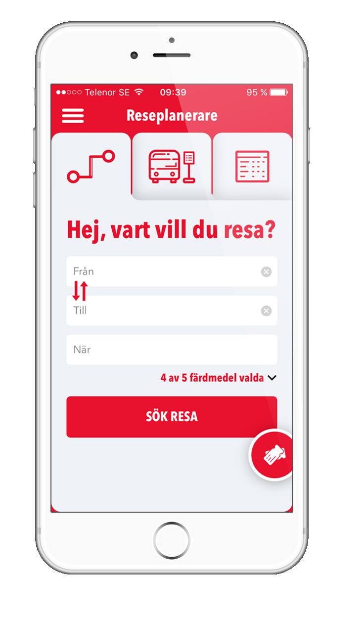 din resa Köpa din mobilbiljett till lägre pris