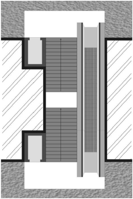 2(89) diameter räknas inte som hinder utan som väggyta och behöver därmed inte kontrastmarkeras. Kontrastmarkering av trappa, hiss och rulltrappa. Kontrastmarkering av pelare.