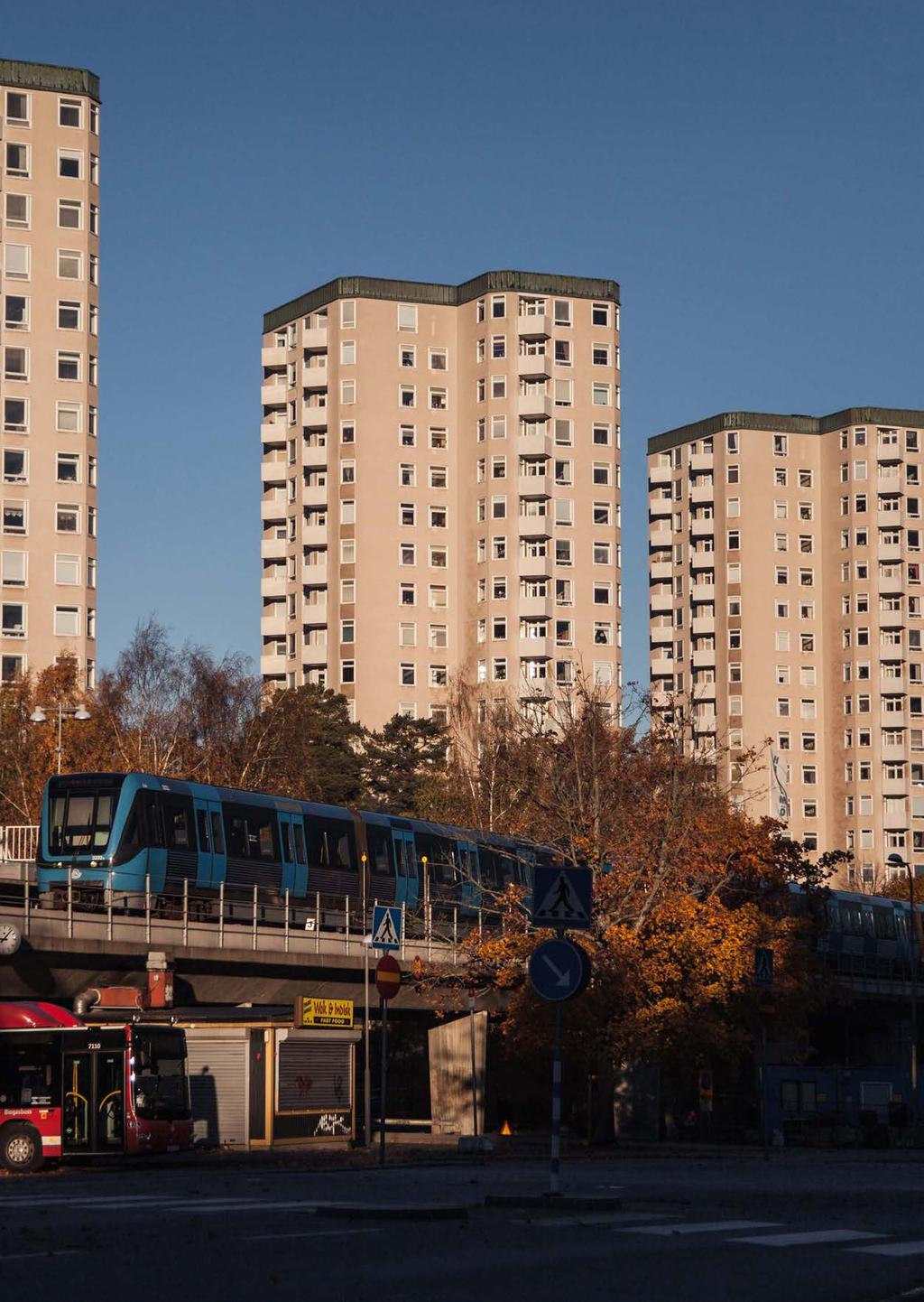 Farsta är utpekat som ett av fyra fokusområden i översiktsplanens utbyggnadsstrategi.