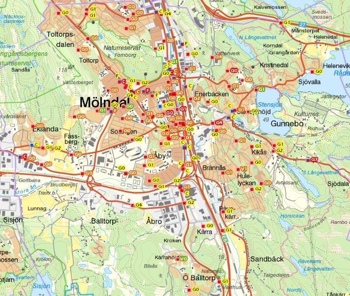 MÖLNDALS STAD Rapport 18(19) Bilaga 6 Olyckor