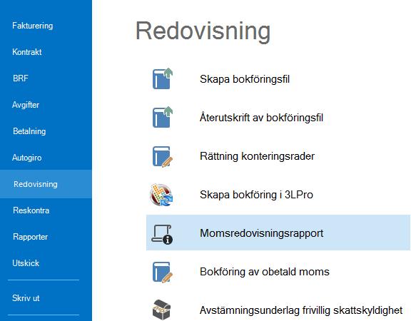 Bokföringen skapas på varje enskild faktura.