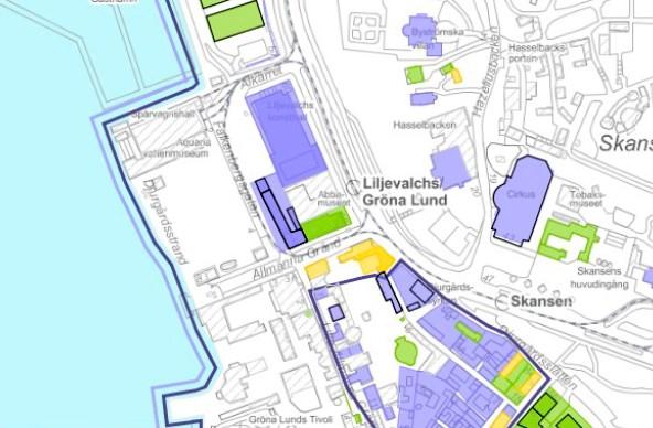 Sida 6 (15) Förutsättningar Kulturhistoriskt värdefull miljö Bebyggelse Flera byggnader i anslutning till planområdet är blåklassade, vilket är den högsta klassen i stadsmuseets kulturhistoriska