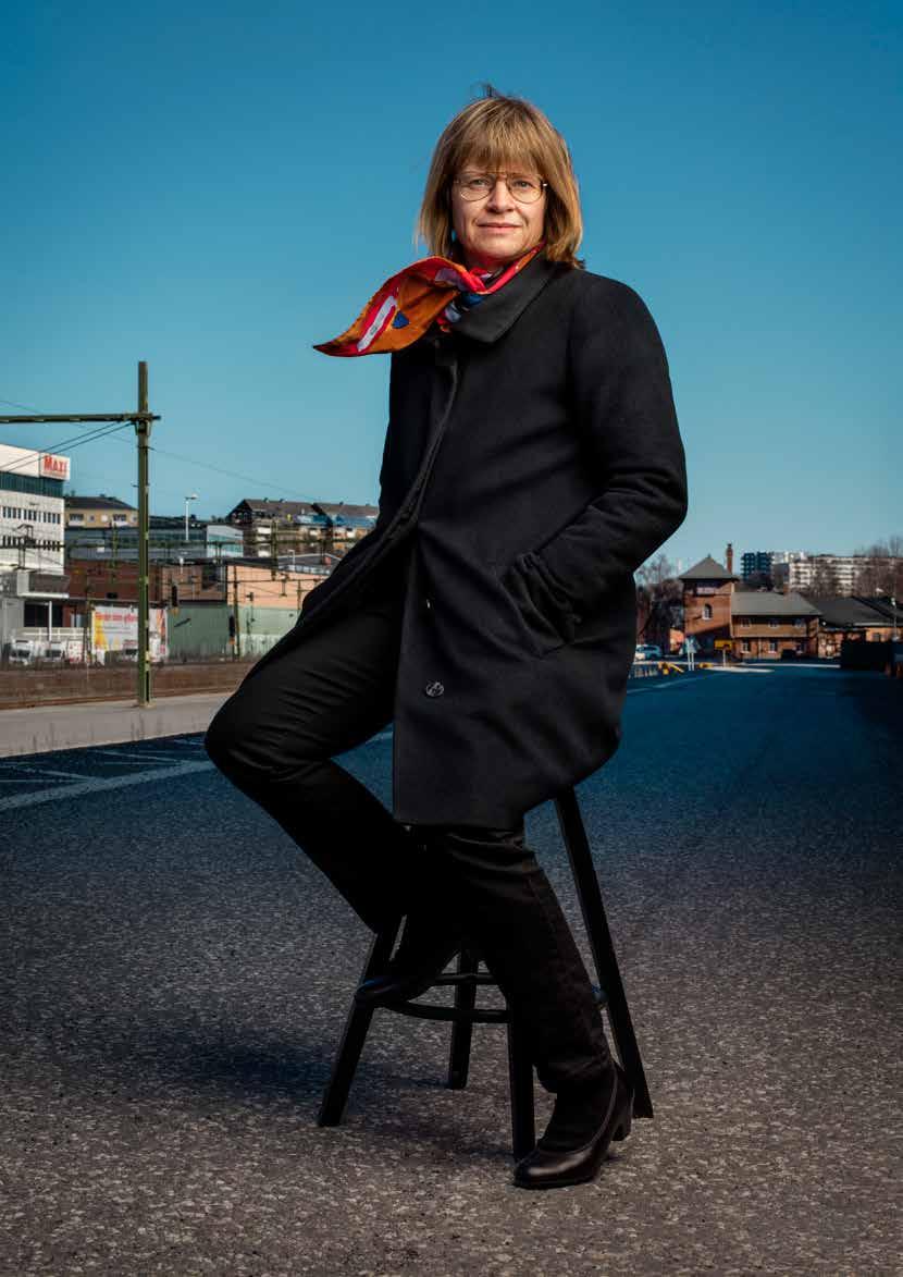NAMN: Karin Petersson. AKTUELL SOM: Produktionschef vid FTI:s nya sorteringsanläggning i Motala.