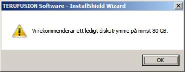 Förberedelser 10) Ange licensnyckeln. Klicka på [Nästa]-knappen. Skärmen "Gå in i installationsmappen (1/2)." visas sedan. 11) Välj en mapp för installationen.