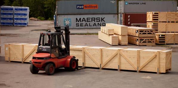 emballage är Sveriges största anläggning för tillverkning av skräddarsydda trälådor. Anläggningen är inriktad på kraftiga träemballage och virket kommer i huvudsak från egna sågverk och hyvlerier.
