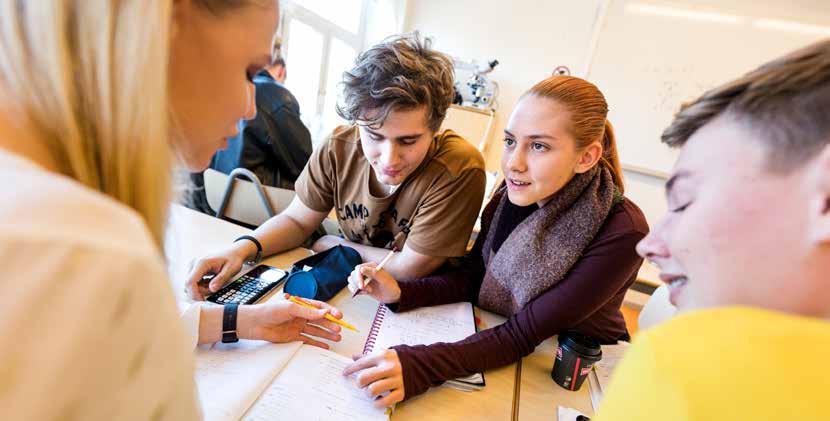 Skolan Vi har en unik bredd av kompetens på skolan. Tillsammans skapar vi en god grund för studier inom just ditt område och även till efterföljande studier.