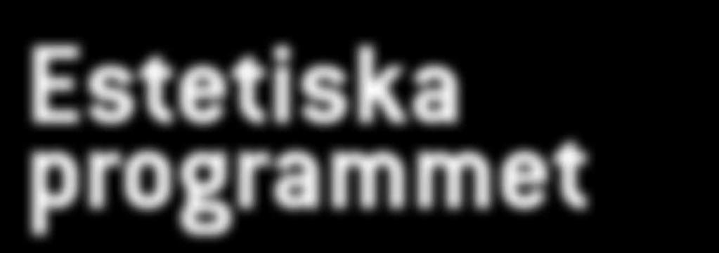 Estetiska programmet Fem inriktningar och nio profiler På Kulturama har vi haft det estetiska programmet sedan 2002. Vi har de flesta profiler och vårt hus är väl anpassat efter dessa.