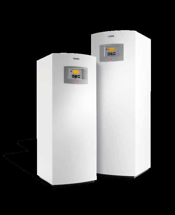Berg-, jord- och sjövärmepump Bosch 5000 LW/M Beprövad modell i ny version med Produktfördelar 5000 använder en patenterad scrollkompressor som ger extremt