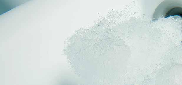 Snabbguide och bra tips Snabbguide till idealvärden och produkterna Idealvärde Justera med ph-värdet 7,0 7,4 DELPHIN SPA ph Plus DELPHIN SPA ph Minus Alkalinitetsvärdet 80-120 mg/l (ppm) DELPHIN SPA