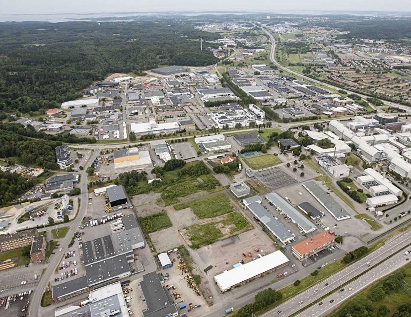 PLANLAB: MODELLERAD KONTORSHYRA MED LIFE SCIENCE-KLUSTER INTILL ASTRA ZENECA 2040 MARKNADSPOTENTIALEN ÖKAR RADIKALT MED PLANERAD TÄTHET Intill Astra Zeneca planeras ett omfattande Life