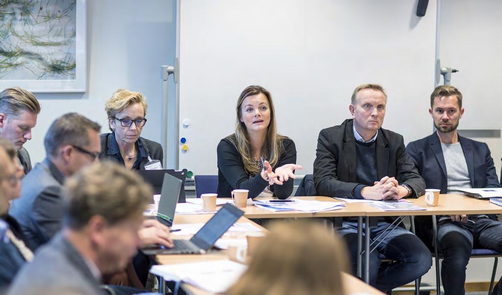 Future by Lunds styrgruppsmöten fylls ofta med idéer och diskussioner. att arbeta mot mindre aktörer t.ex små- och medelstora företag och hitta bra arbetsmetoder och processer för detta.
