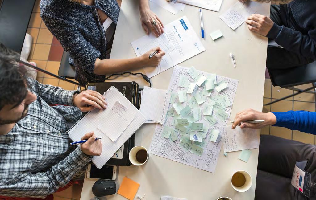 Stadsdelen ska ha en hög hållbarhetsprofil och Malmö Innovationsarena stöttar staden i dialogen med byggherrarna så att de kan identifiera både utmaningar och möjligheter, vi kommer också att