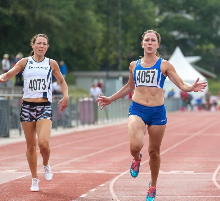 Jenny Zettergren Tidigare aktiv i KA2: Sprint, häck, längd Aktiv veteran i DSK Utbildad personlig tränare hos