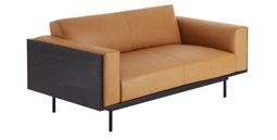 Wood Sofa 3-seater Monica Förster Art. no 162-08 220 87 72 39 80 1.3 8.1/8.9 280/294 Wooden frame in oak or ash, colours and stains see page 3.