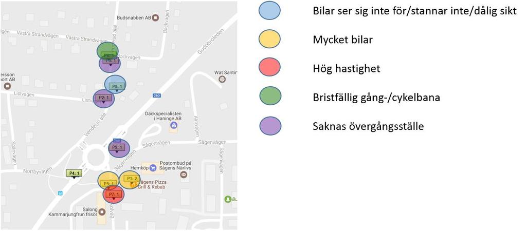 Vårdnadshavare Sågenrondellen I området kring Sågenrondellen inkom några