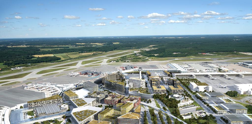 Terminal 4 Terminal 5 1- Här ligger Office Clarion Hotel Arlanda Airport Office One Terminal 3 Terminal 2