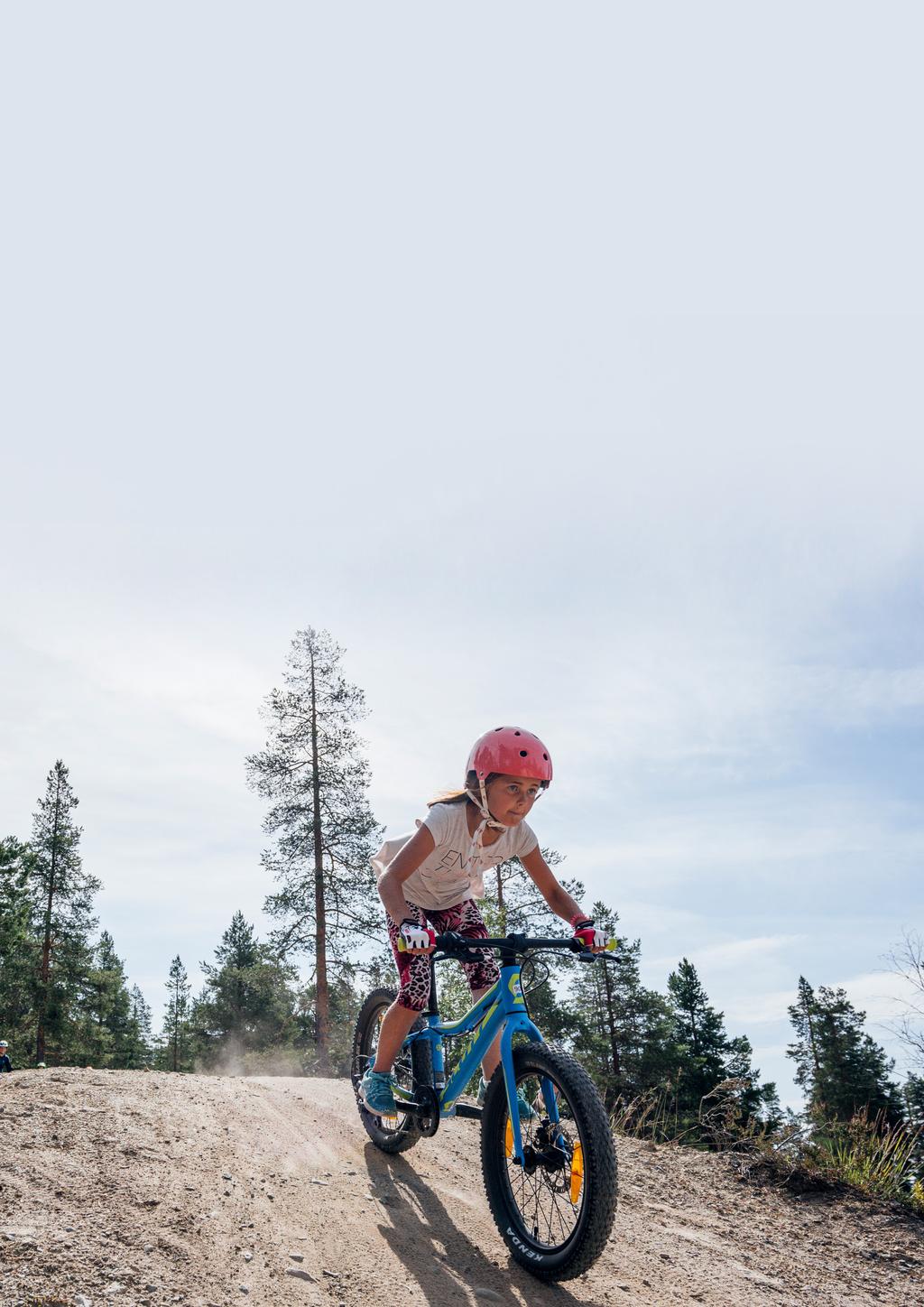 M OU N TA I N B I K E FO R S R Ä N N I NG Cross Country och Skills Arena Vildforsturen Tillsammans med en guide får ni utforska mountainbike på Idre Fjäll.