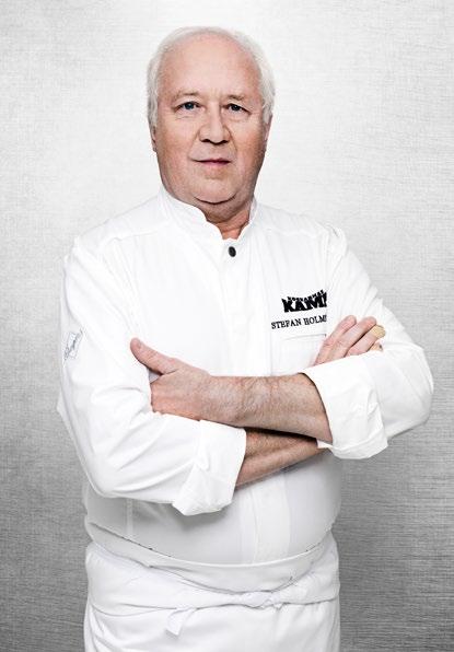Intervju Från grytor och slevar till wedgar och fairways Stefan Holmström är en av Sveriges mest välrenommerade kockar. Efter en lång framgångsrik karriär lade han förra året stekpannan på hyllan.