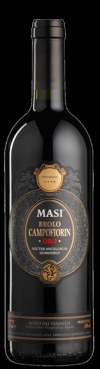 Brolo Campofiorin Oro 2014 Rosso Del Veronese Namnet Brolo = som franskans clos, inhägnad. 80% Corvina, 10% Rondinella och 10% Oseleta.