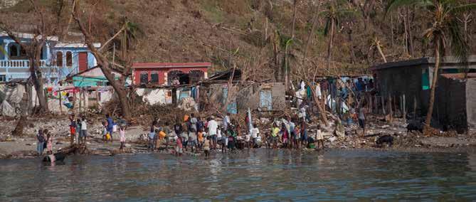 drabbade området. Under 2016 fortsatte insamlingen Människor på flykt från 2015 och en insamling till Haiti startades efter orkanens Matthews förödelse i oktober.