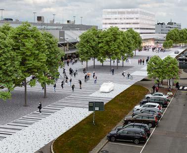KAPACITETSUTVECKLING Göteborg Landvetter Airport Swedavia beslutade under våren 2016 om investeringar i ett utvecklingsprogram som gör att flygplatsen 2028 ska kunna möta den prognosticerade