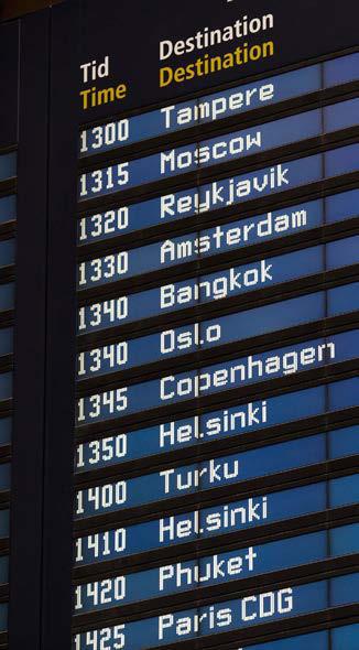 STRATEGI Ambitiösa mål Swedavias verksamhet styrs med hjälp av hållbarhetsmål. Bolaget har fyra sådana mål att uppfylla till 2020.