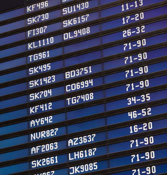 STRATEGI Swedavias hållbar hetsmål 2020 Utfall 2012 2016 Av ägaren fastställda mål Uppdragsmål/indikatorer Nöjda resenärer 77 % (76 %) Antal passagerare inrikes/utrikes 13,7 milj / 25,8 milj (13,3