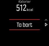 3.27.1. Så här använder du mål när du tränar Det är möjligt att ställa in olika mål med Suunto Spartan Sport Wrist HR när du tränar.