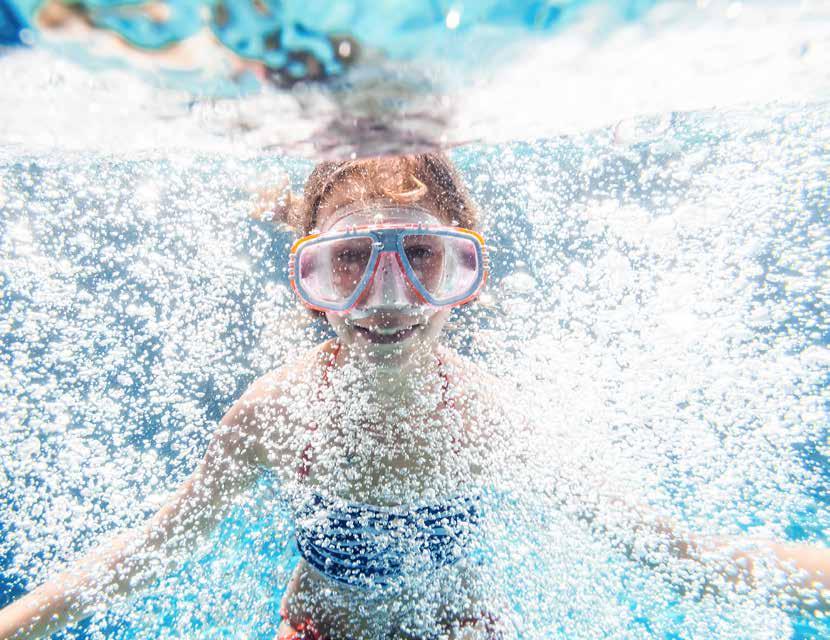 Förvandla din pool till en olympisk bassäng med hjälp av ett exklusivt och kraftfullt motströmsaggregat.