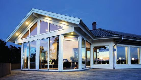 Kompletta produkter Uterum, skjutfönsterdörrar, vikfönsterdörrar, glas- och plasttak Ett riktigt uterum har hög kvalitet i alla delar från design till detaljer.
